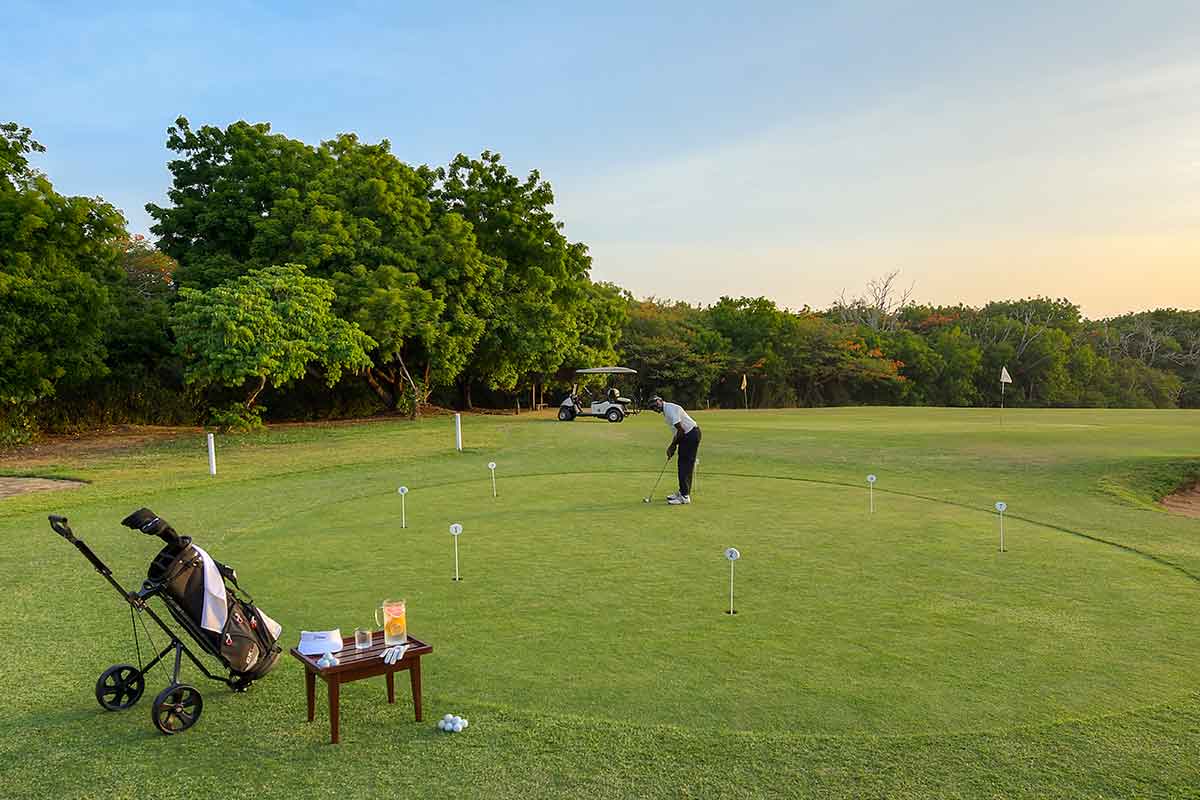 Golf tournament in Diani